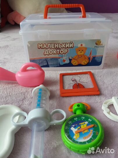 Игровой набор Доктор, Деревянная шнуровка 