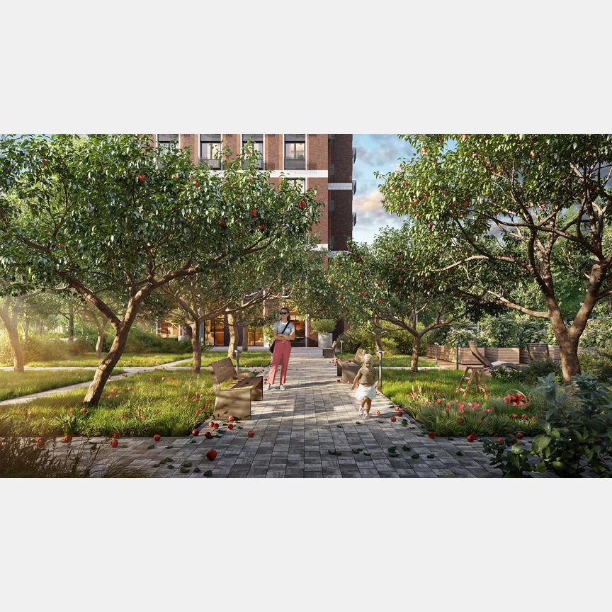 1-к. квартира, 39 м², 6/23 эт.