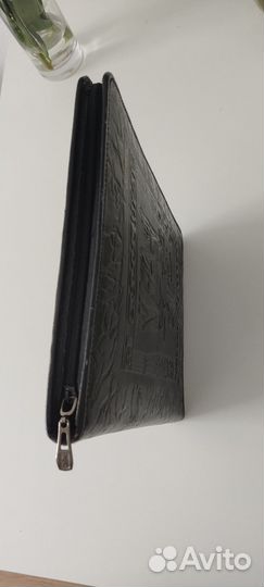 Кожаная папка для документов