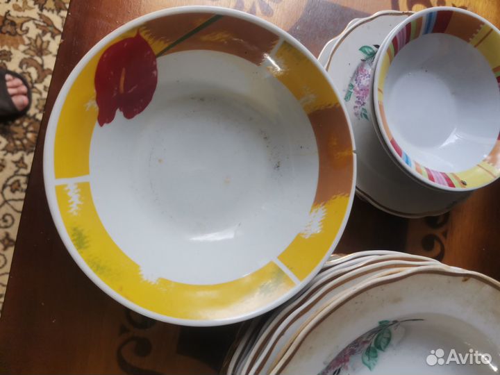 Посуда тарелки наборы тарелок