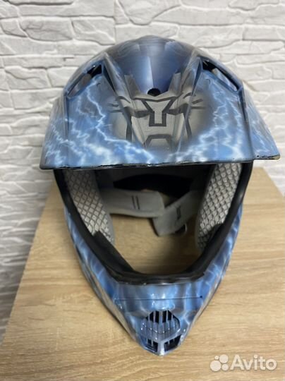 Шлем велосипедный фулфейс