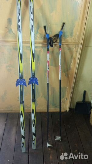 Лыжи с палками