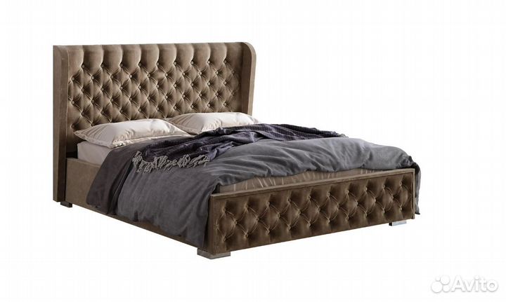 Кровать Франческа new коричневая