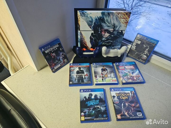 Sony PS4 полный комплект
