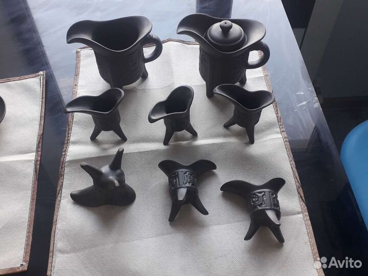 Набор для чайной церемонии, чайник, пиалы, чахай