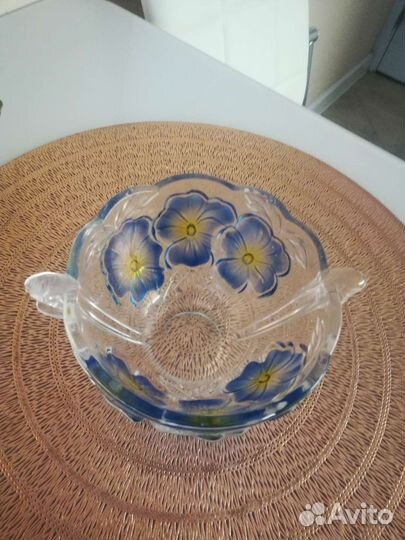 Салатницы,конфетницы из цветного стекла СССР