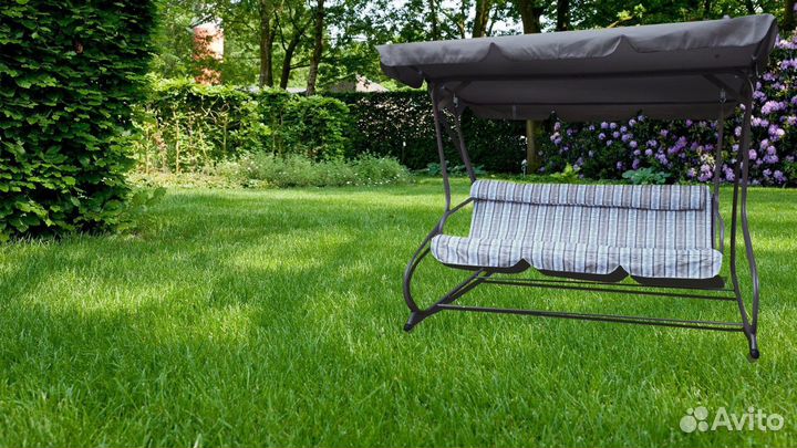 Садовые качели 4-х местные