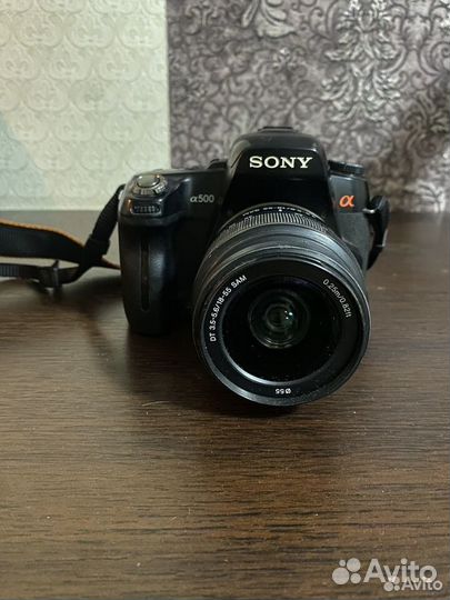 Зеркальный фотоаппарат sony a500
