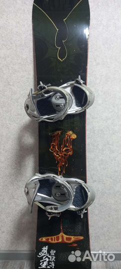Сноуборд Burton 158cm+ крепления к2