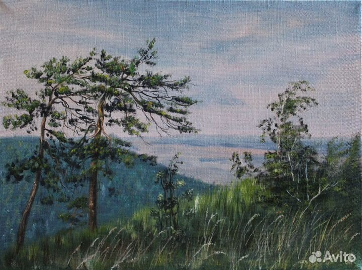 Картина маслом на холсте 