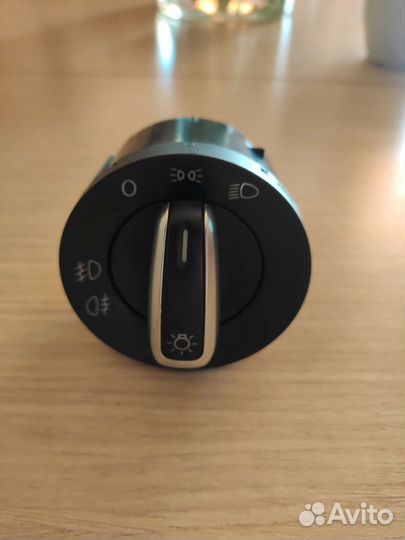 Переключатель света volkswagen jetta с птф