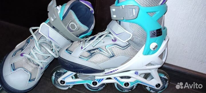 Роликовые коньки детские раздвижные