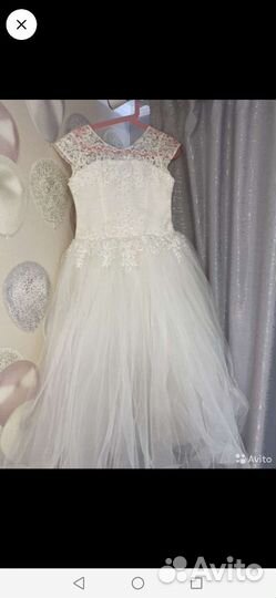 Шикарное платье для девочки 122-134