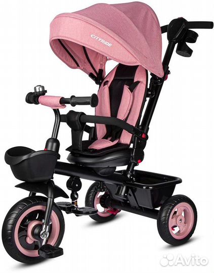 Велосипед детский с крышей