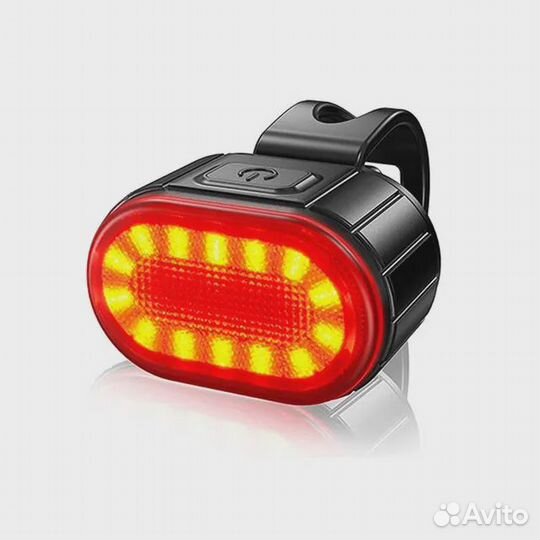 Велофонарь аккумуляторный задний