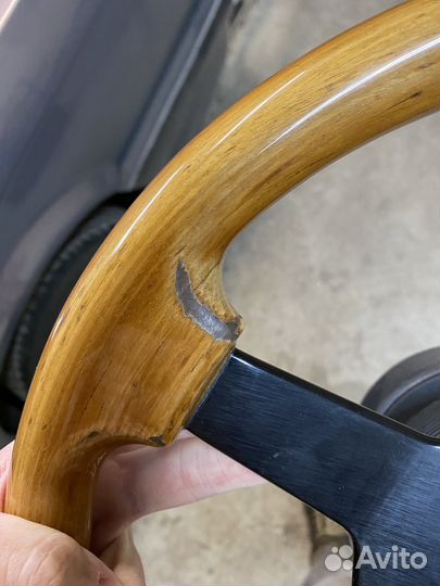 Деревянный руль raid 5D