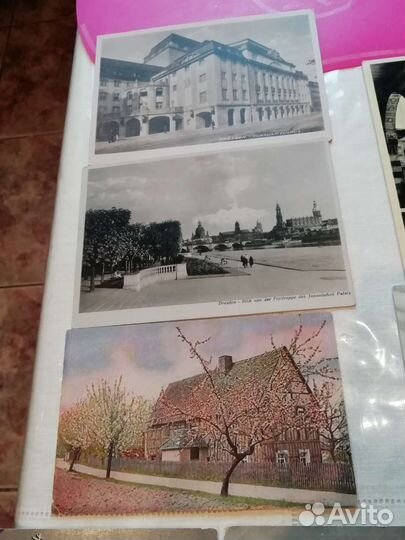 Винтажные открытки городов мира
