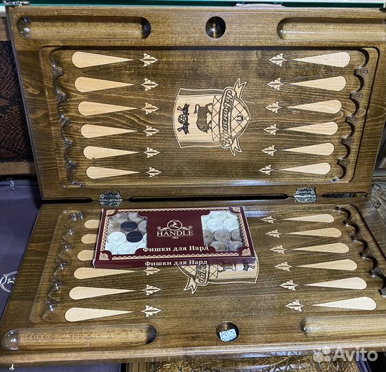 Резные нарды от армянского мастера