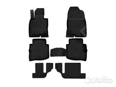 Mazda CX9 с 2017 Коврики в салон оригинал, 6 шт