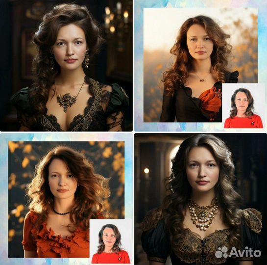 Реалистичные арты и портреты по фото