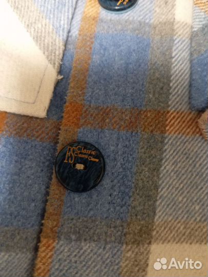 Рубашка тёплая для девочки