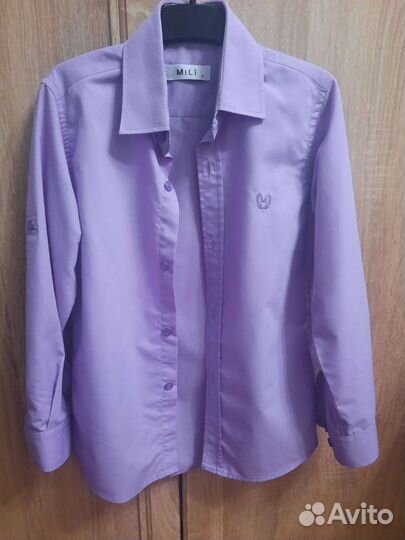 Рубашка на мальчика рост 122-128