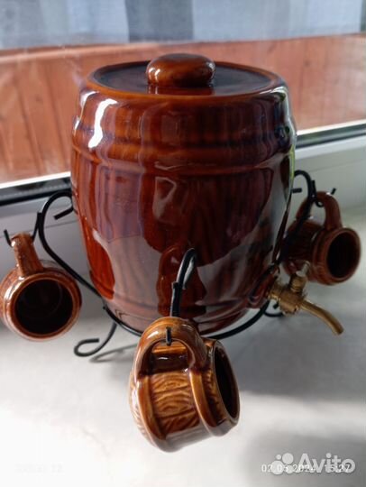 Коньячный набор керамика