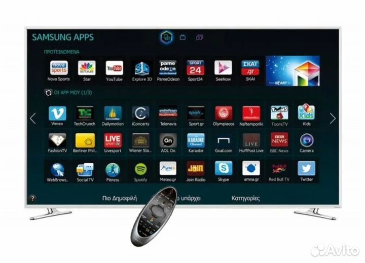 SMART Samsung UE32H6410 (81 см) 200 Гц, Full HD