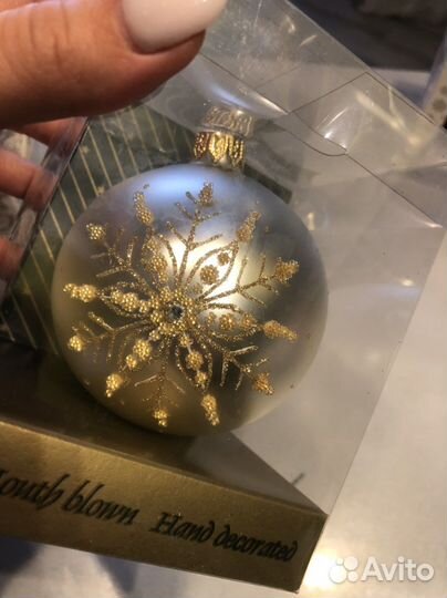 Елочные игрушки ручной работы