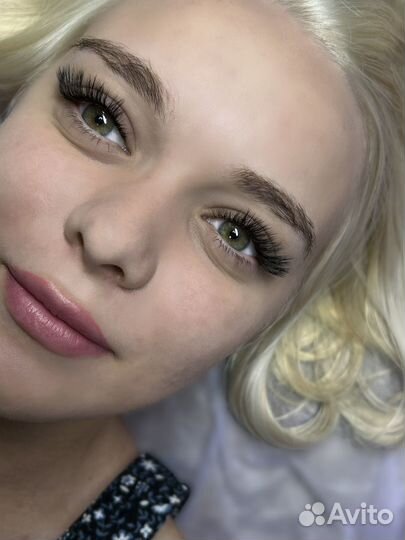 Наращивание ресниц Брови