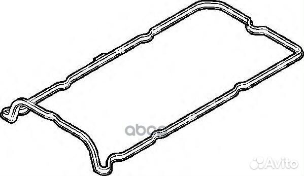 Прокладка крышки гбц полиакриловый каучук 37249