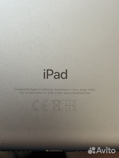 iPad 6 2018 128gb wifi+SiM карта новый АКБ