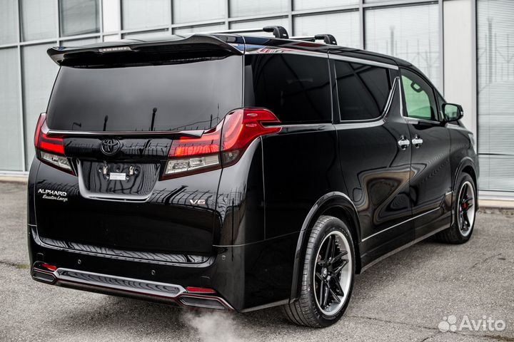 Диффузор на бампер Toyota Alphard (3G) 2015-2017