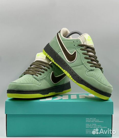 Кроссовки Nike Concepts x Dunk Low 'Green Lobster'