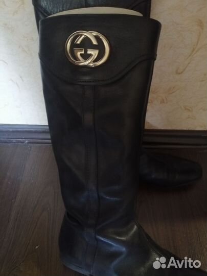 Сапоги демисезонные женские натуральная кожа