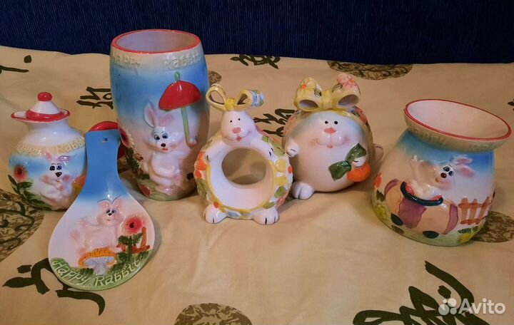 Набор керамический набор, тарелки СССР