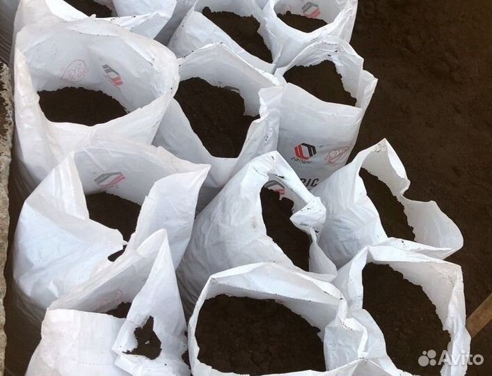 Чернозем в мешках