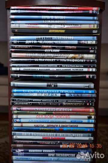 Коллекция фильмов на dvd 9