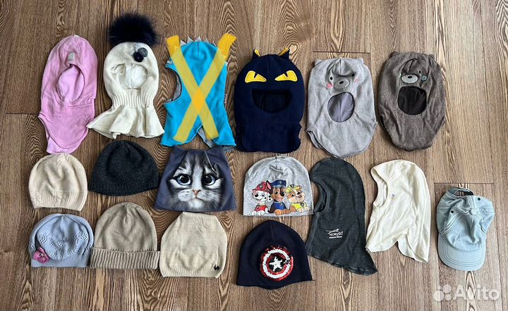 Шапки-шлемы Noble ppl.,Joha девч/мальч 50-52