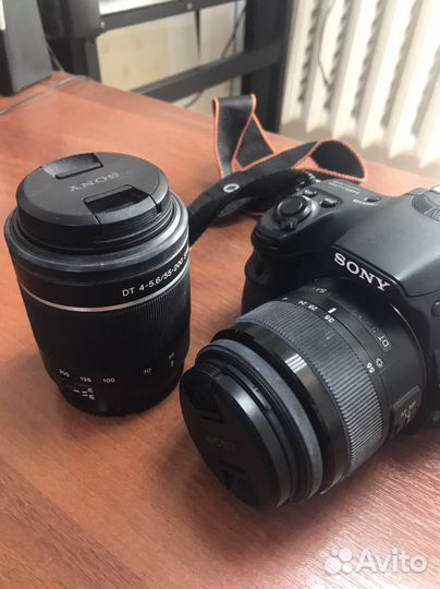 Зеркальный фотоаппарат sony