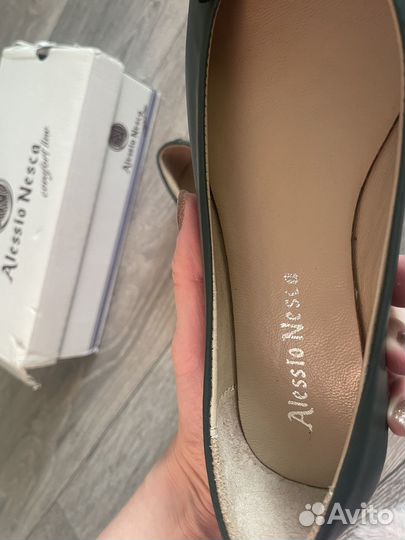 Балетки натур кожа Alessio Nesca Новые