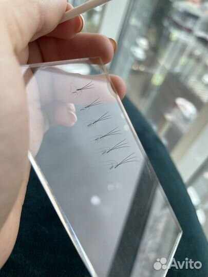 Готовые пучки для наращивания ресниц