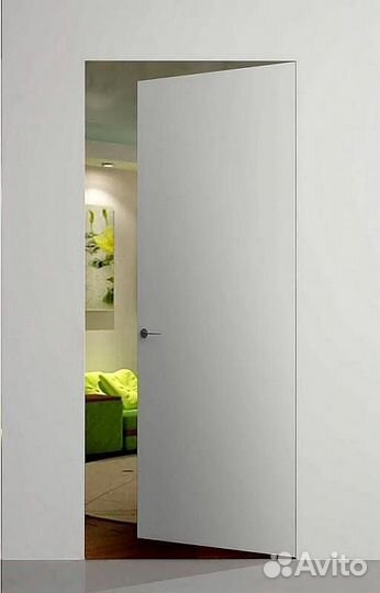 Двери невидимки (Revers) внутреннее открывание