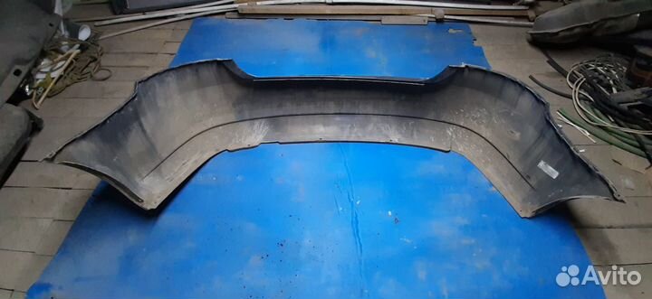 Задний бампер фольцваген поло дорейст