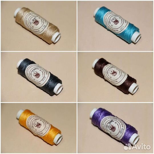 Вощеные нитки 0,8 мм