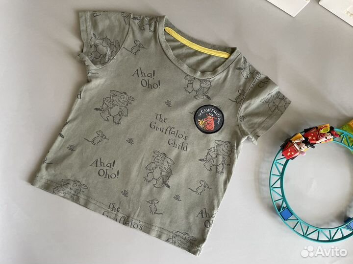 Футболки на мальчика 3-4 года пакетом 7 шт