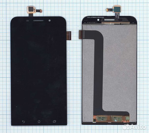 Дисплей для Asus ZenFone Max ZC550KL черный