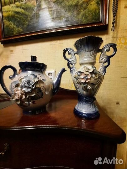 Заварочный чайник,ваза