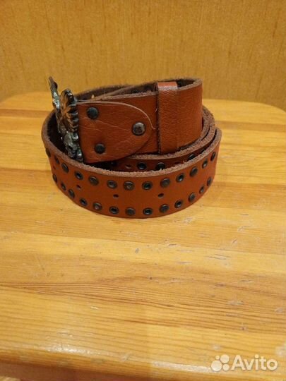 Мужской кожаный ремень Harley Davidson