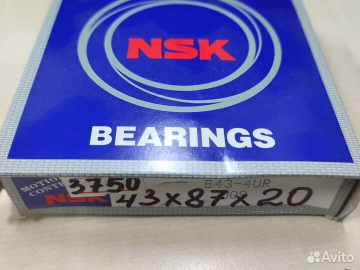 Подшипник NSK B43-4ur 43*87*20